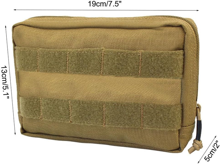 DONGKER Futterbeutel für Hunde, 1 Stuck Molle EDCTasche für Hundegeschirr, Pouch Zusatztasche für Hu