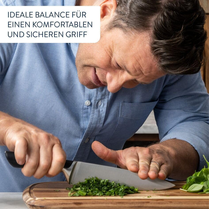 Jamie Oliver by Tefal K26703 Brotmesser 20 cm | hohe Schneideleistung | unverwechselbares Design | w