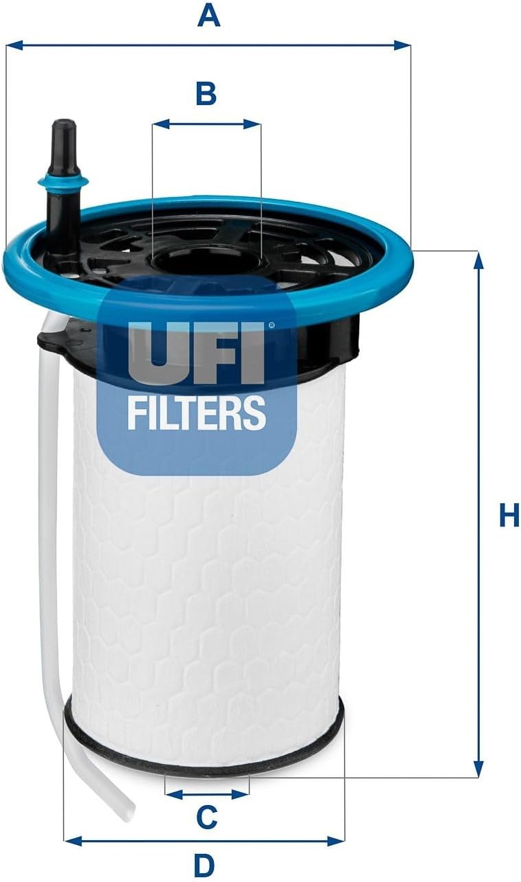 UFI FILTERS Filters 26.052.00 Dieselfilter