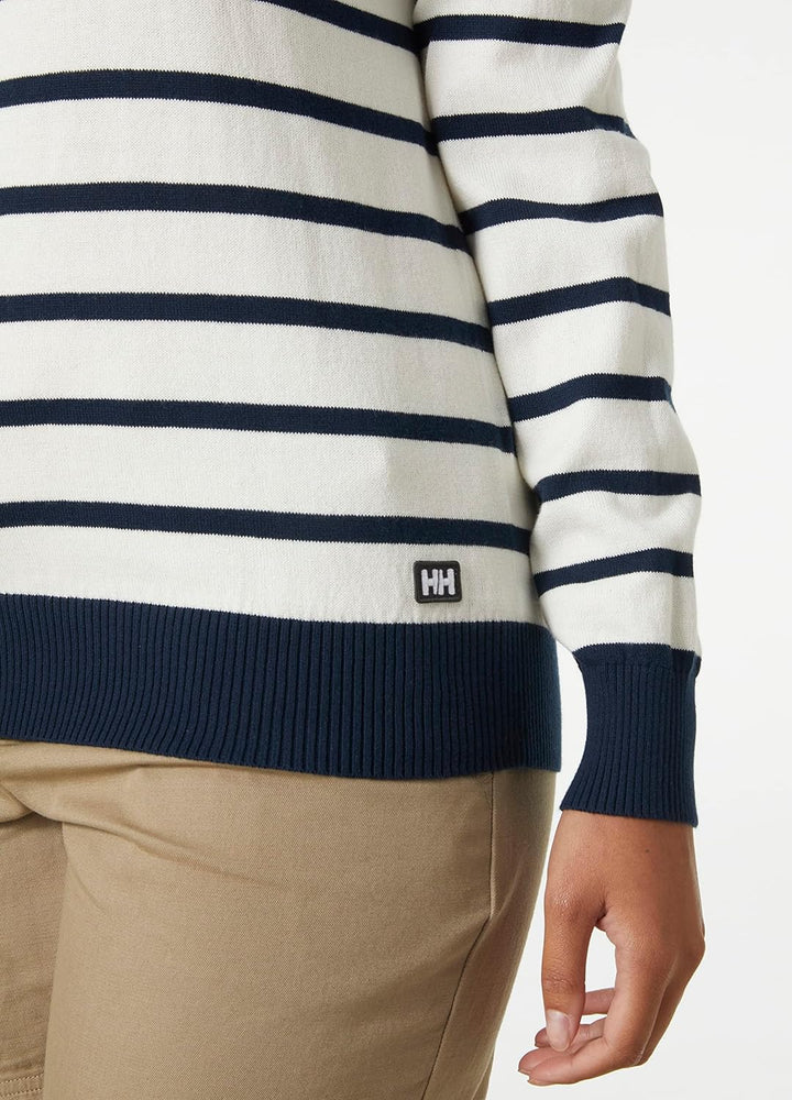 Helly Hansen Damen W Skagen Sweater 2.0 Pullover XL Marineblau Gestreift, XL Marineblau Gestreift