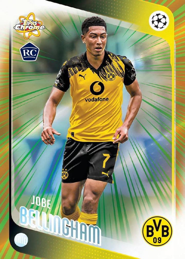 Topps Chrome® UEFA Club Competitions 2025-26 - Value Box (enthält 7 Packungen pro Box, 4 Karten pro