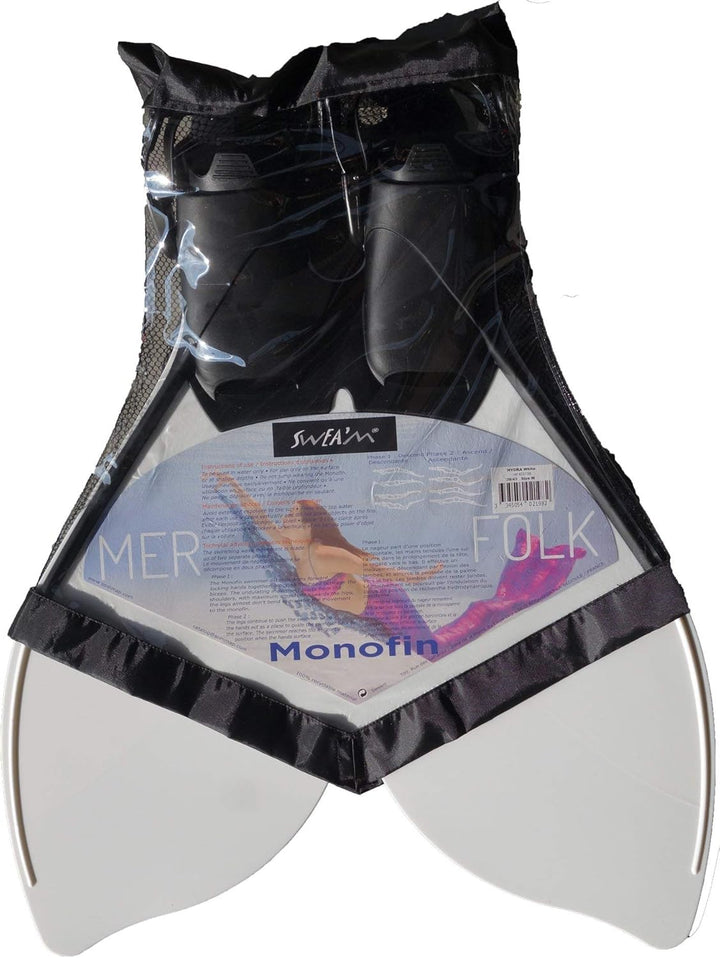 Sweam – Monoflosse verstellbar weiss – Meerjungfrau – Grösse 39 – 43