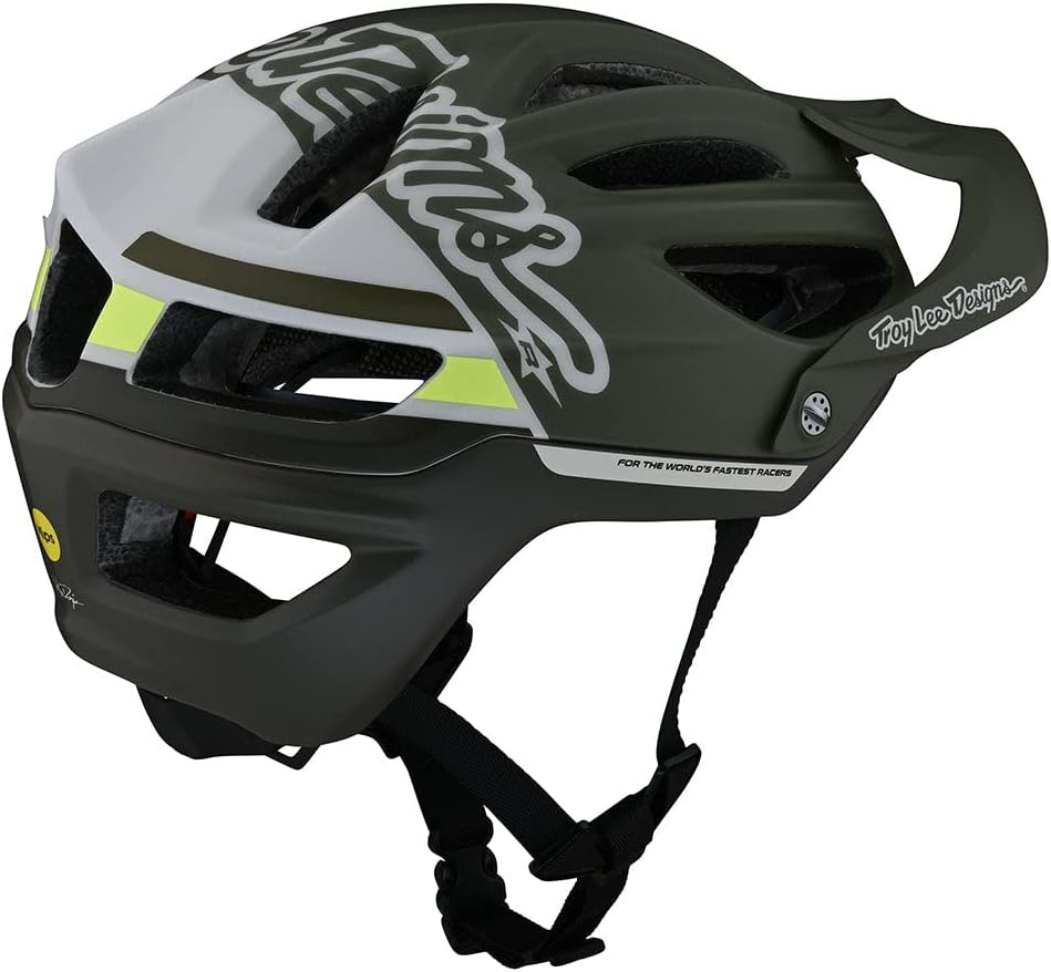 Troy Lee Designs A2 MIPS Helm 2022 Fahrradhelm S Silhouette - Dunkelgrün, S Silhouette - Dunkelgrün