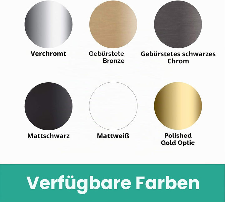 hansgrohe Schlauchanschluss FixFit Square, Wandanschluss mit Rückflussverhinderer, Brushed Black Chr