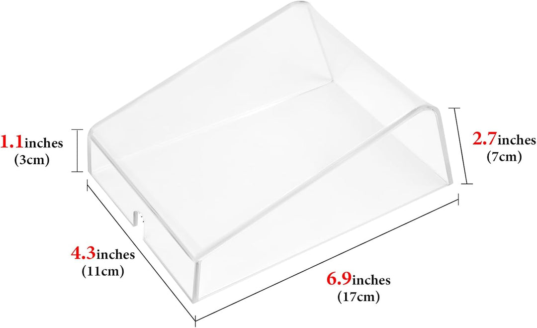 GEEKRIA Maus-Staubschutz, Acryl-Material bietet staubdicht (Clear), Clear