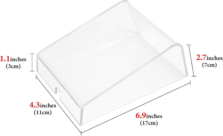 GEEKRIA Maus-Staubschutz, Acryl-Material bietet staubdicht (Clear), Clear