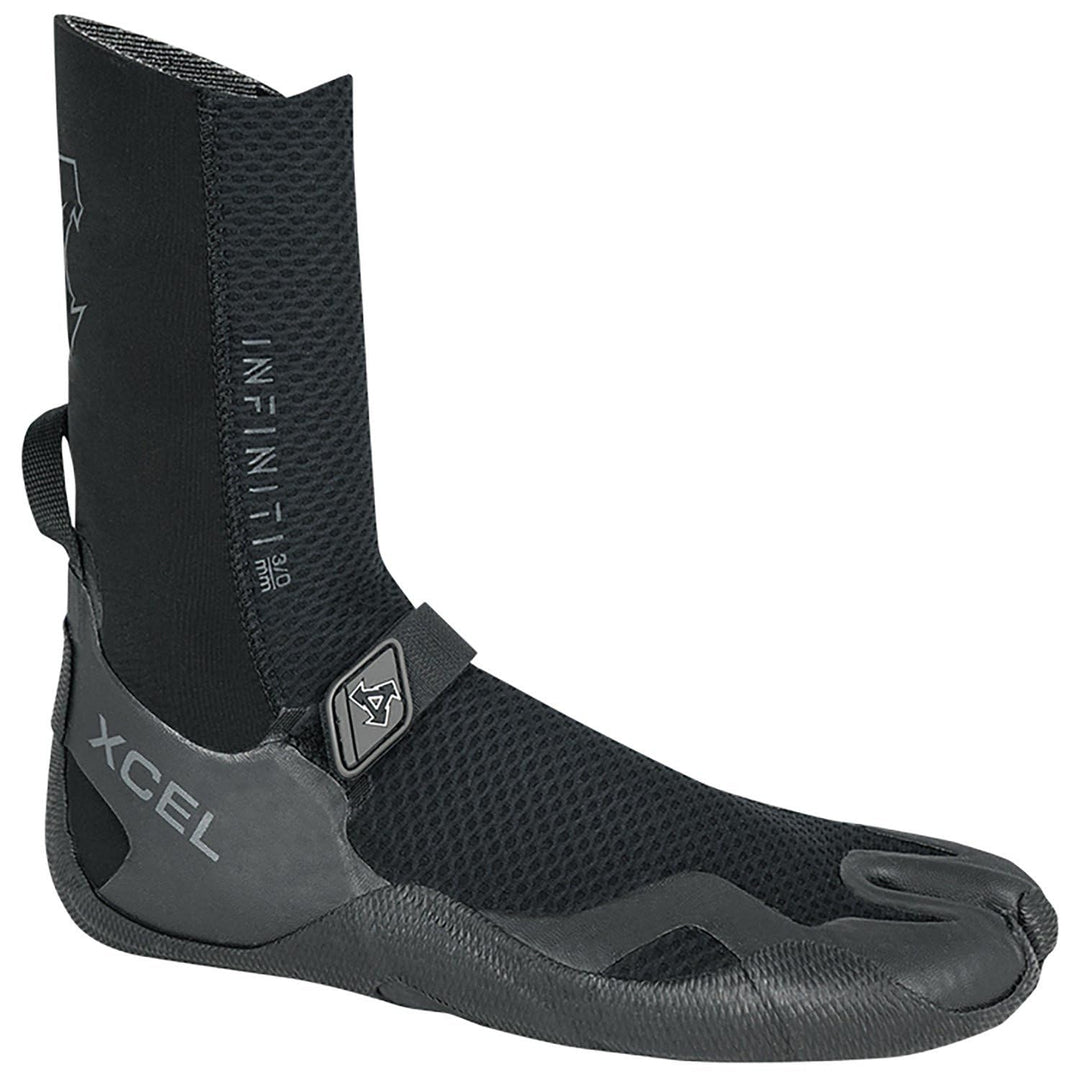 XCEL 3mm Split Infiniti Neopren Schuhe 2021 Schwarz 6 UK, Schwarz 6 UK