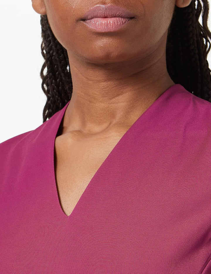 comma Damen Kleid, Lila|pink 4641