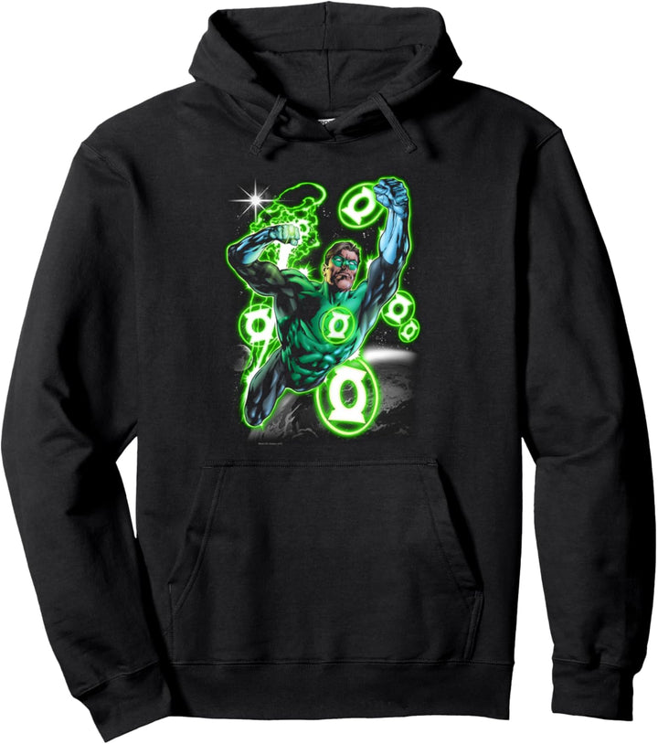 Green Lantern Earth Sector Pullover Hoodie