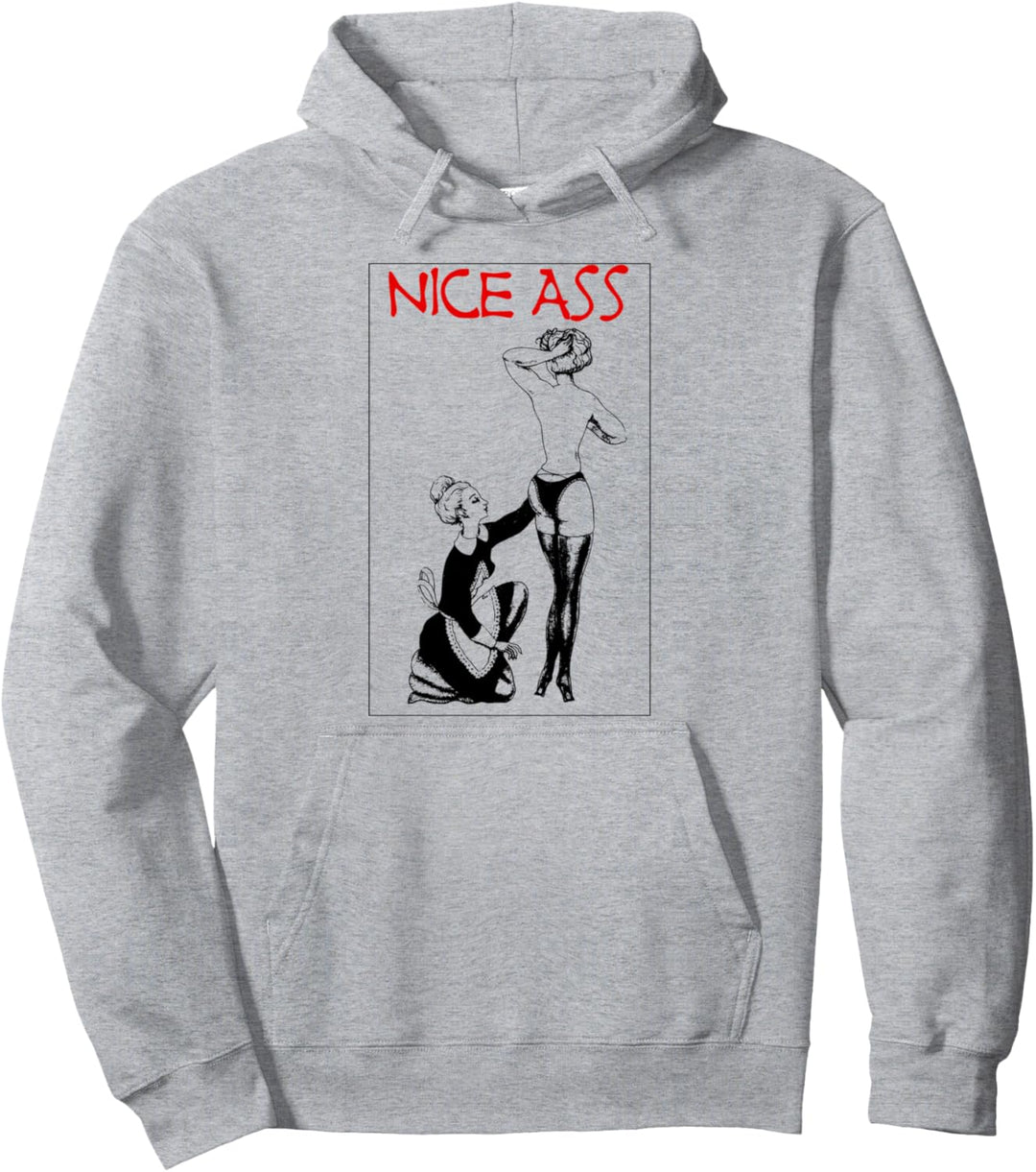 Sexy Panties French Maid Nice Ass Lesbian Lingerie Pin Up Pullover Hoodie