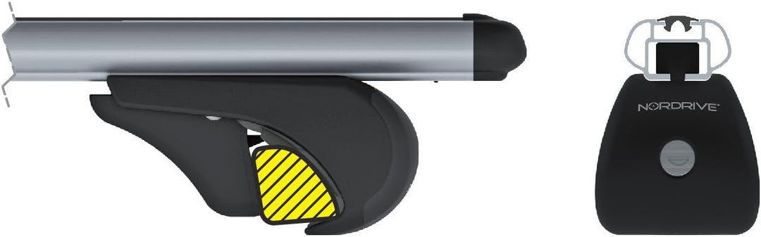 Lampa n15034 Paar Dachträger Rail-pro S Aluminium S 108 cm, S 108 cm