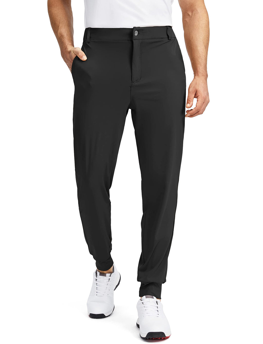 Soothfeel Herren-Golf-Jogginghose mit 5 Taschen, schmale Passform, Stretch-Sweathose, Laufen, Reisen