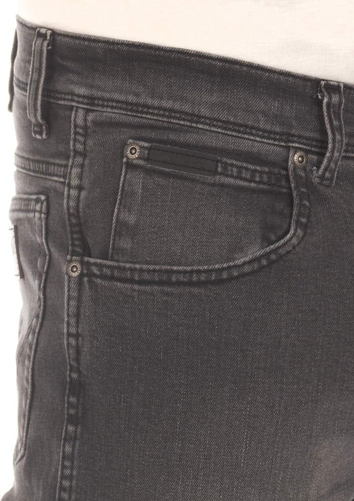 Wrangler Herren Jeans Regular Fit Texas Stretch Hose Authentic Straight Jeanshose Denim Baumwolle Sc
