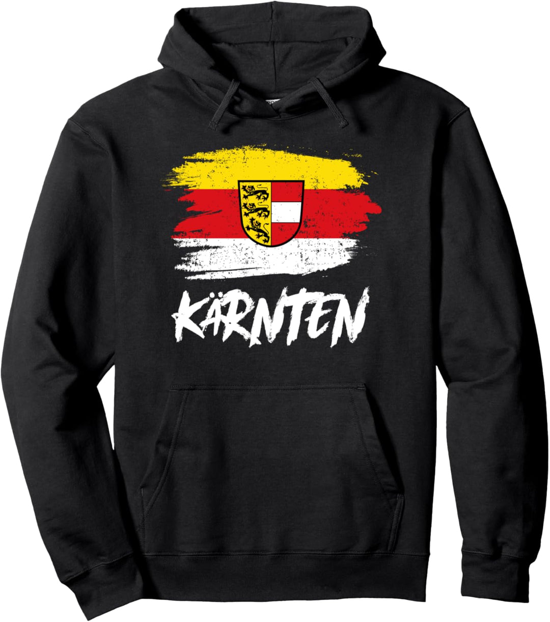 Kärnten Flagge Wappen Österreich Heimat Geschenk Pullover Hoodie