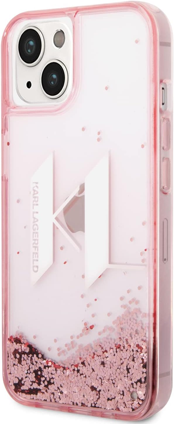 Karl Lagerfeld KLHCP14SLBKLCP Hülle für iPhone 14 6,1" rosa/pink hardcase Liquid