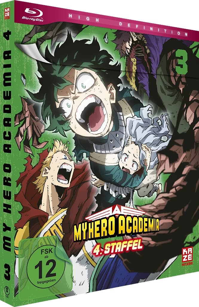 My Hero Academia - Staffel 4 - Vol.3 - [Blu-ray], Blu-ray
