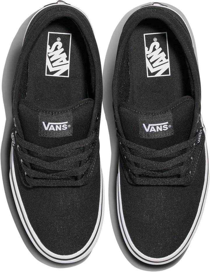 Vans Herren AtwoodSneaker 39 EU Black And White, 39 EU Black And White