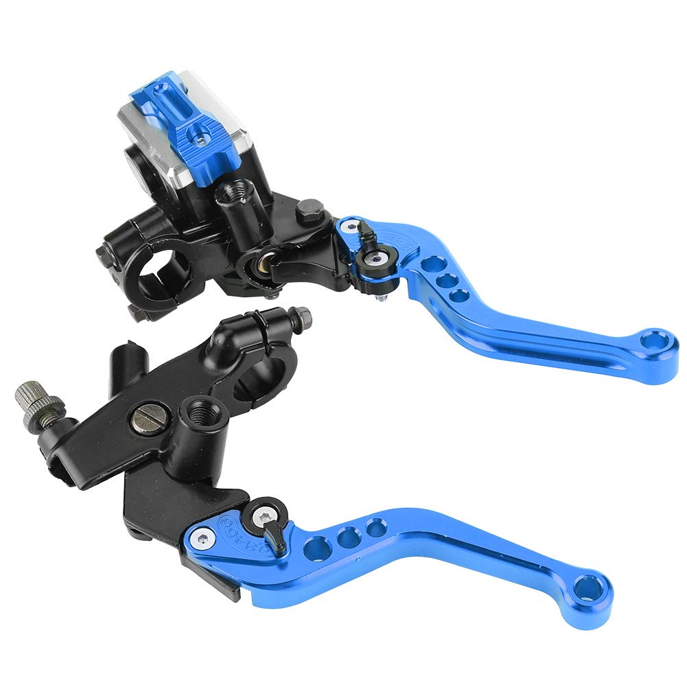 Fydun Motorrad Hauptbremszylinder Hebel 1 Paar Lenker Bremse Kupplungszylinder 22mm Universal Motor