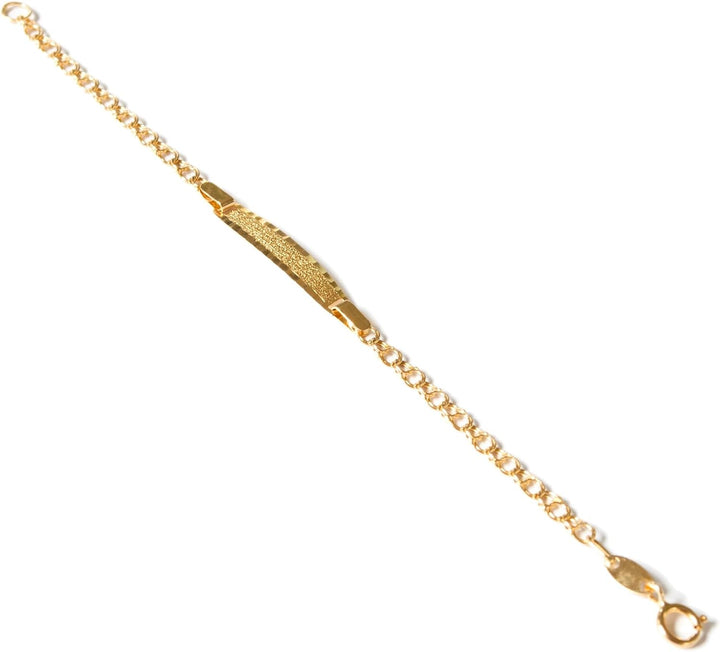 Monde Petit Pulsera bebe de oro - Geschenkbox - Garantiezertifikat