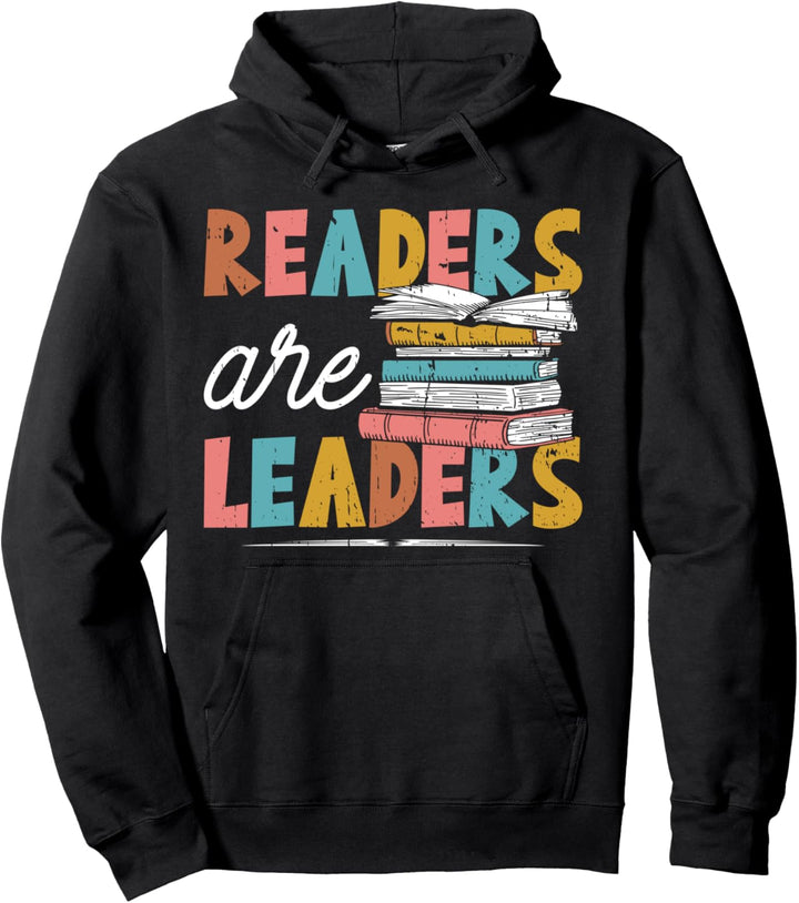 Leser sind Führungskräfte Lesen Bookworm Reader Library Pullover Hoodie