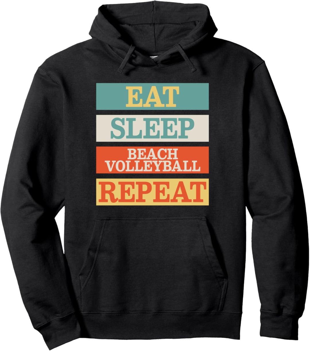Beach Volleyball Pullover Hoodie