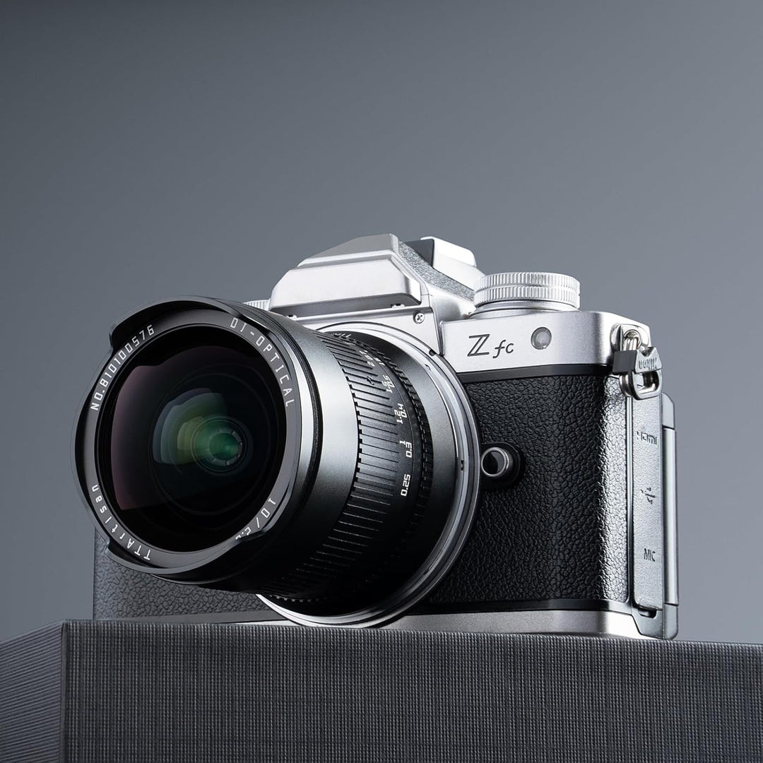 TTARTISAN 10mm F2.0 APS-C ASPH. Ultraweitwinkel Kameraobjektiv Manueller Fokus Tragbares Objektiv fü