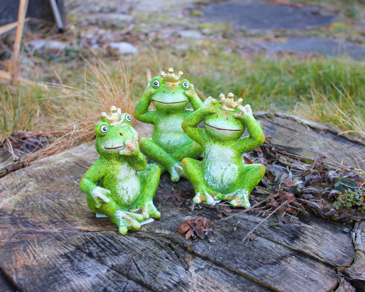 Froschkönige, Teichfrösche, Frösche Garten, Froschfiguren outdoor, Deko - Frösche, Gartenfrösche, Ni