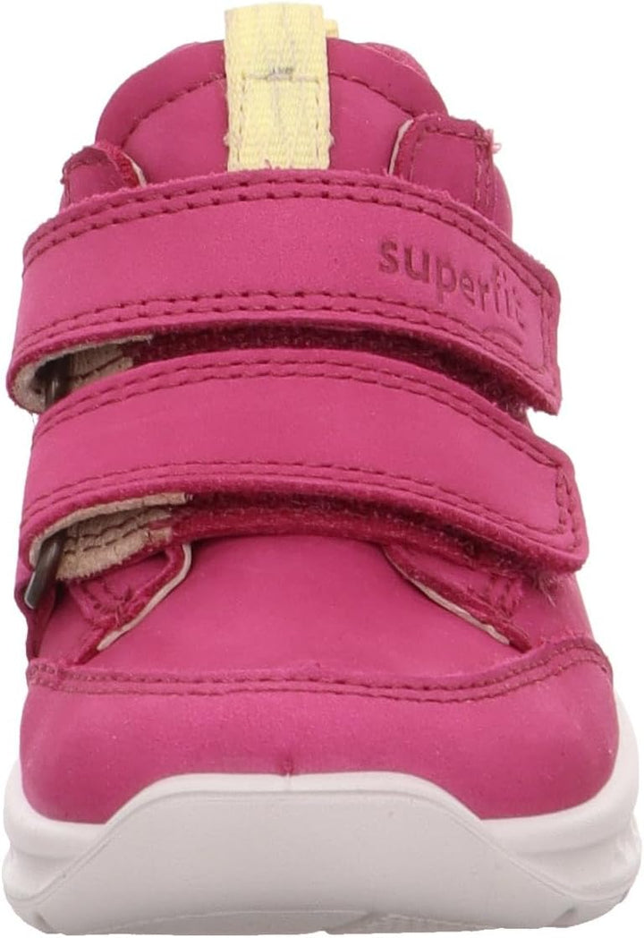 Superfit Mädchen Breeze Lauflernschuh, Pink Gelb 5510