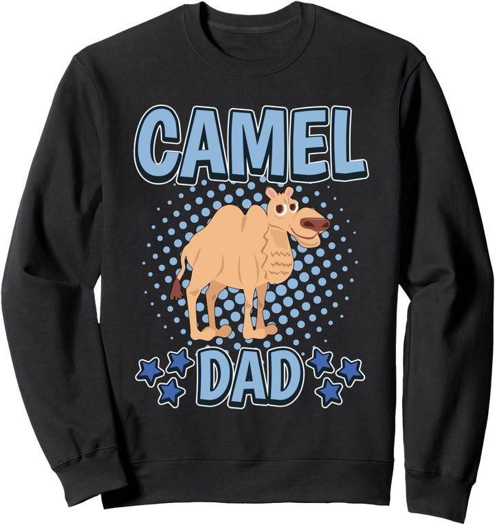 Herren Camel Dad Papa Vatertag Kamel Sweatshirt