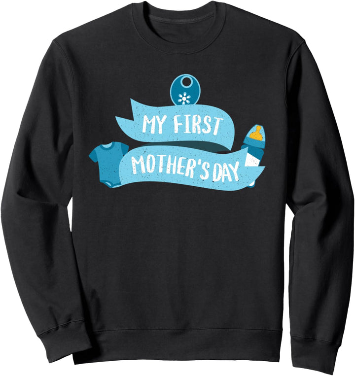 Happy Mother's Day 2021 Erste Muttertag Cute Frauen Mama Sweatshirt