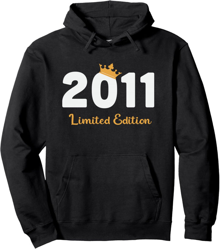 13. Geburtstag Junge Mädchen 13 Jahre 2011 Lustig Geschenk Pullover Hoodie