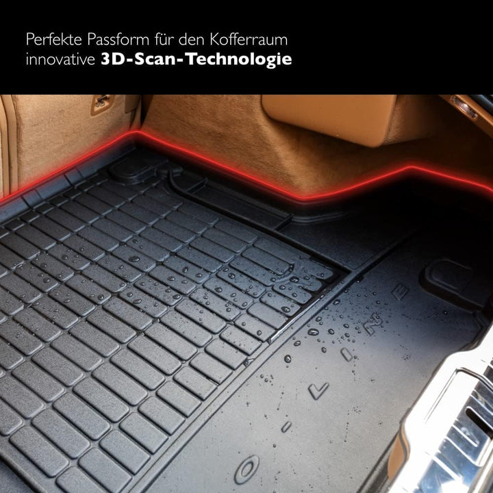 FROGUM ProLine 3D Gummimatte Exklusive Auto Kofferraummatte Kofferraumwanne für Opel Insignia A 2008