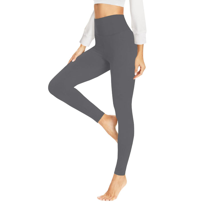 HLTPRO Thermo Leggings Damen im Winter, High Waist Thermohose Gefütterte Thermoleggins Warm Blickdic