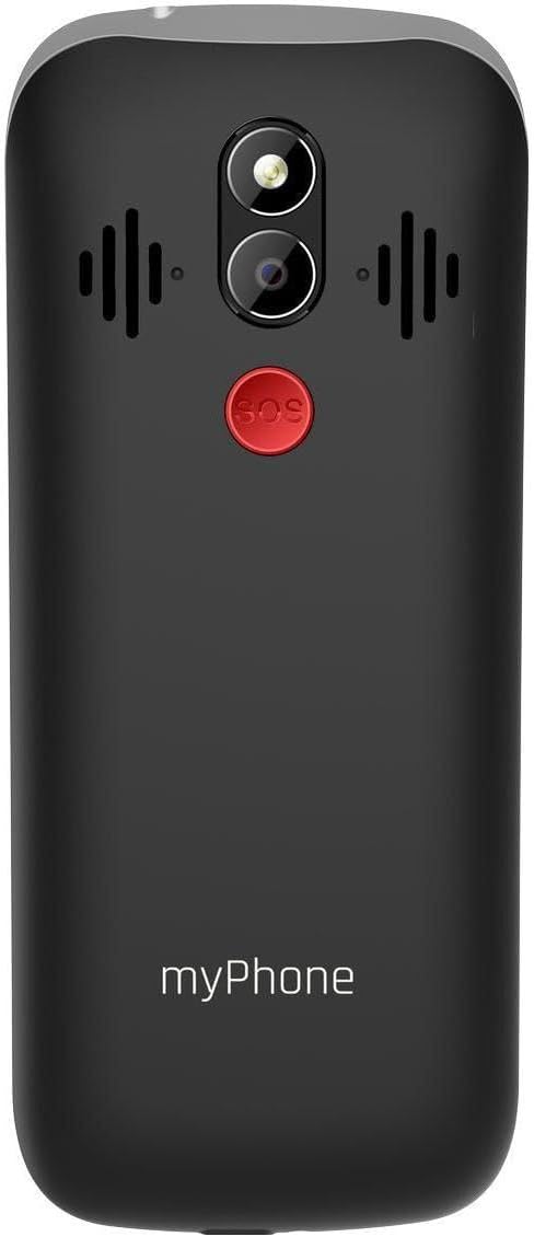myPhone Halo 4 LTE Tastentelefon für Senioren ohne vertrag seniorhandy, Dual-SIM, grosse Tasten und