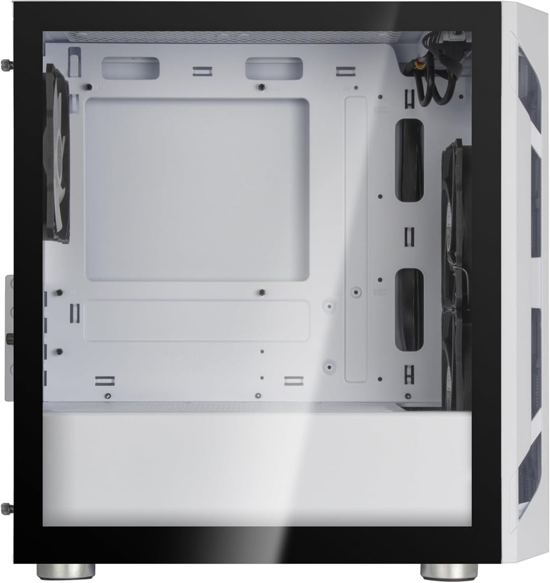 SilverStone Technology SST-FAH1MW-PRO - Fara H1M Micro-ATX Gaming Computer Chassis mit ARGB-Beleucht