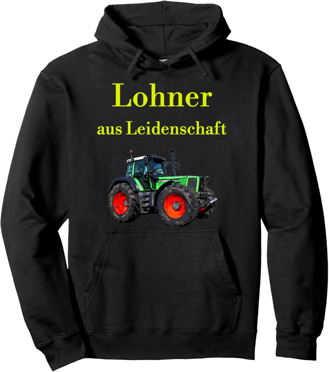 Trecker fahren Schlepper Traktor Lohner Lohnunternehmen Pullover Hoodie