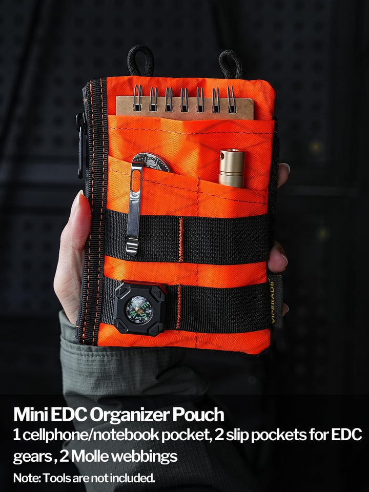VIPERADE VE18N X-Pac EDC Tasche Werkzeug Organizer, multifunktionale kleine Werkzeugtasche mit 6 Tas