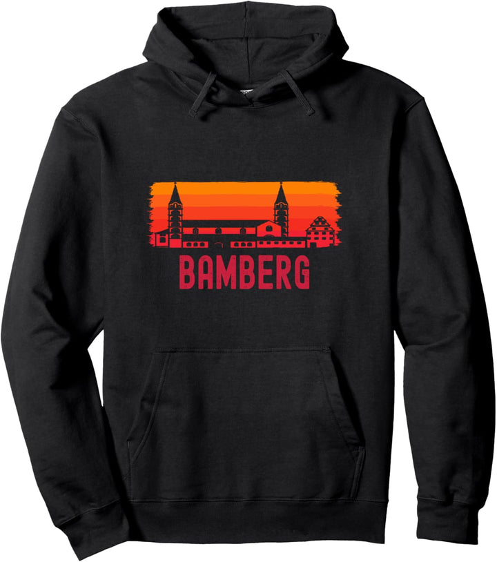 Bamberg Stadt Bayern Skyline Pullover Hoodie