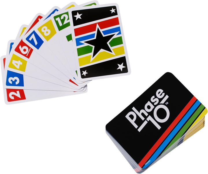 Mattel Games Phase 10 Masters Kartenspiel, Geeignet für 2 - 6 Spieler, Spielzeit ca. 60 - 90 Minuten