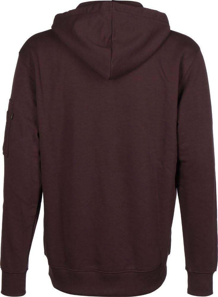 ALPHA INDUSTRIES Herren X-fit Hoody Kapuzenpullover 3XL Deep Maroon, 3XL Deep Maroon