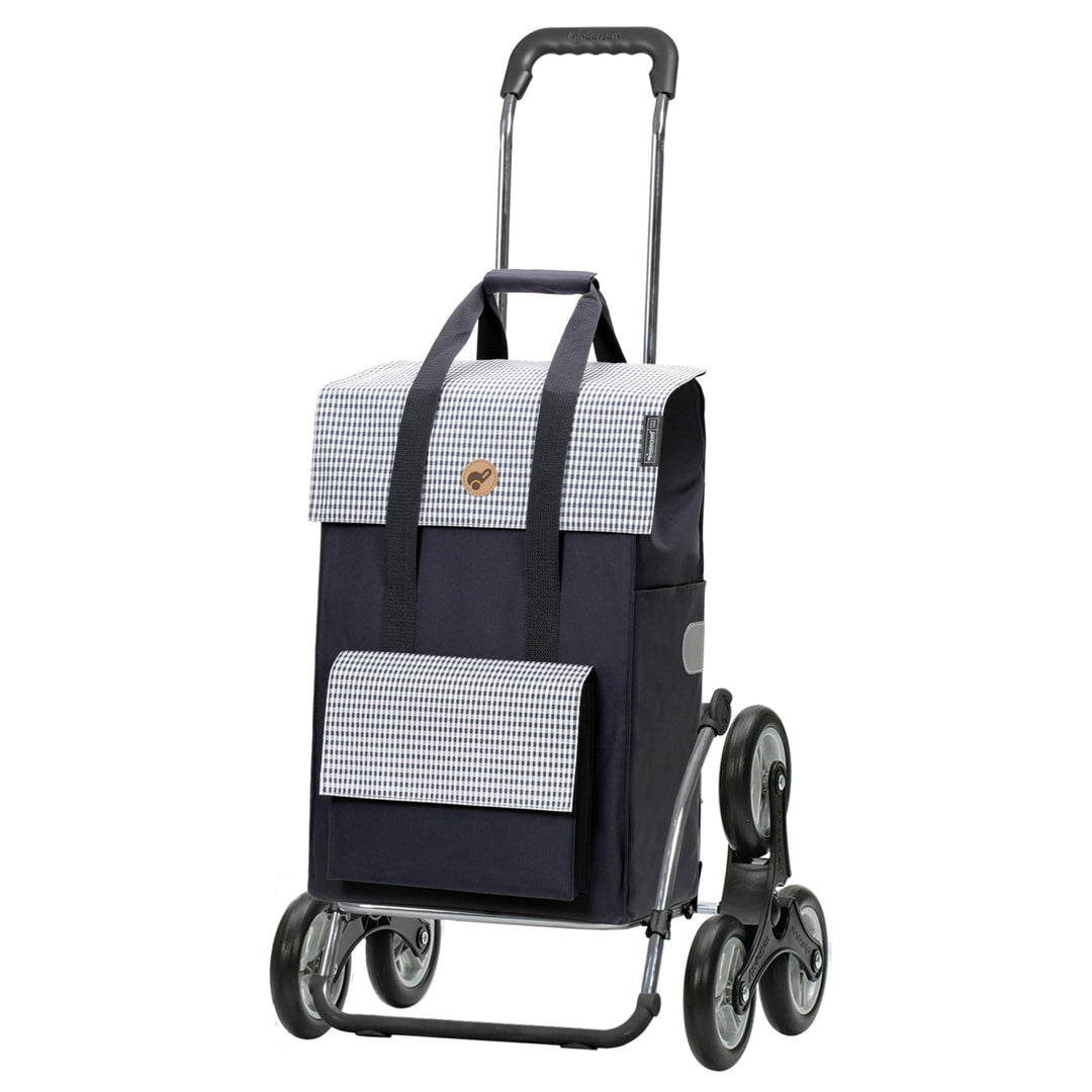Andersen Einkaufstrolley - klappbar - 54 Liter - Treppensteiger - belastbar 60 kg - Stahlgestell - T