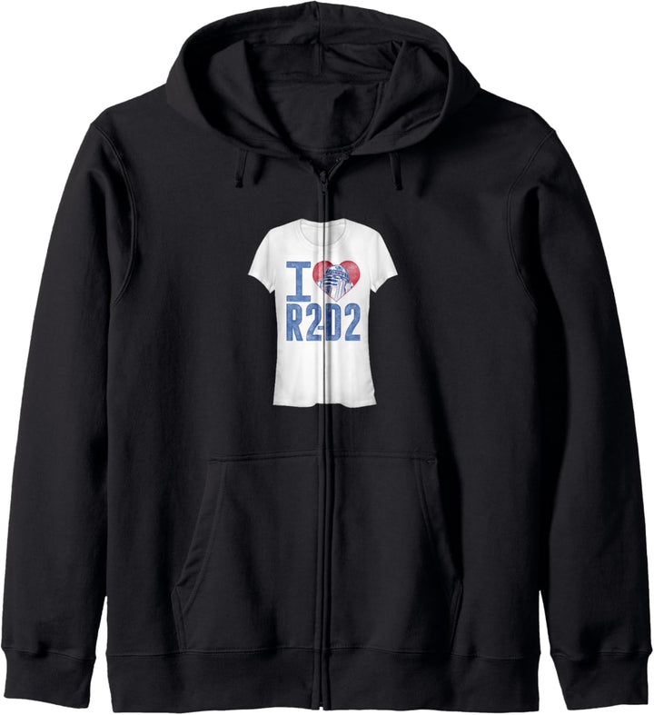 Star Wars I Heart R2-D2 Color Crayon Kapuzenjacke
