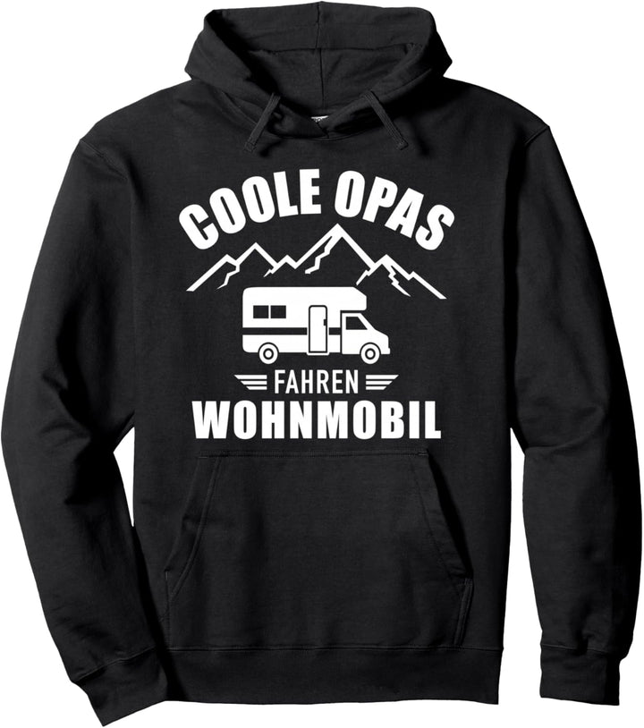 Coole Opas fahren Wohnmobil Spruch für Camping Opa Pullover Hoodie