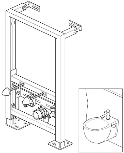 BERNSTEIN Bidet-Vorwandelement Montageelement G30013A