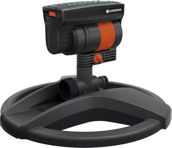 Gardena Viereckregner AquaZoom compact: Regner zur Bewässerung von Nutzflächen von 9-216 m² & Abzwei