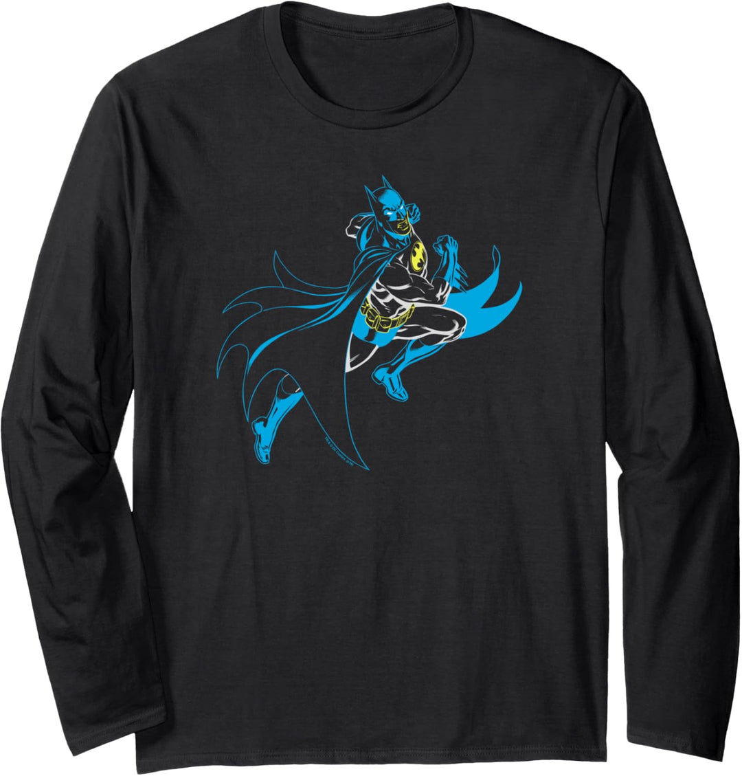 Batman Neon Batman Langarmshirt