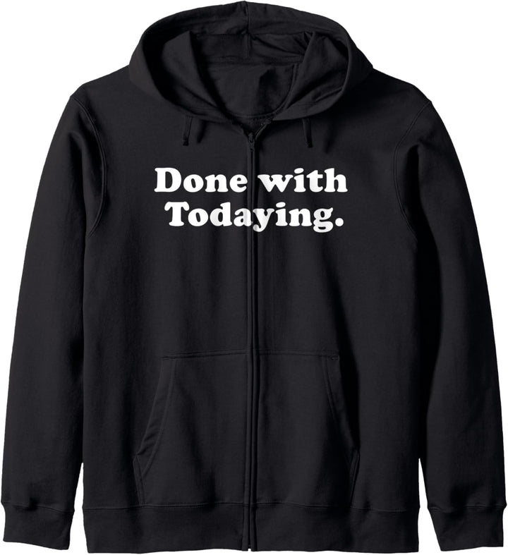 Fertig mit dem heutigen introvertierenden Slogan, der mit Kapuzenjacke
