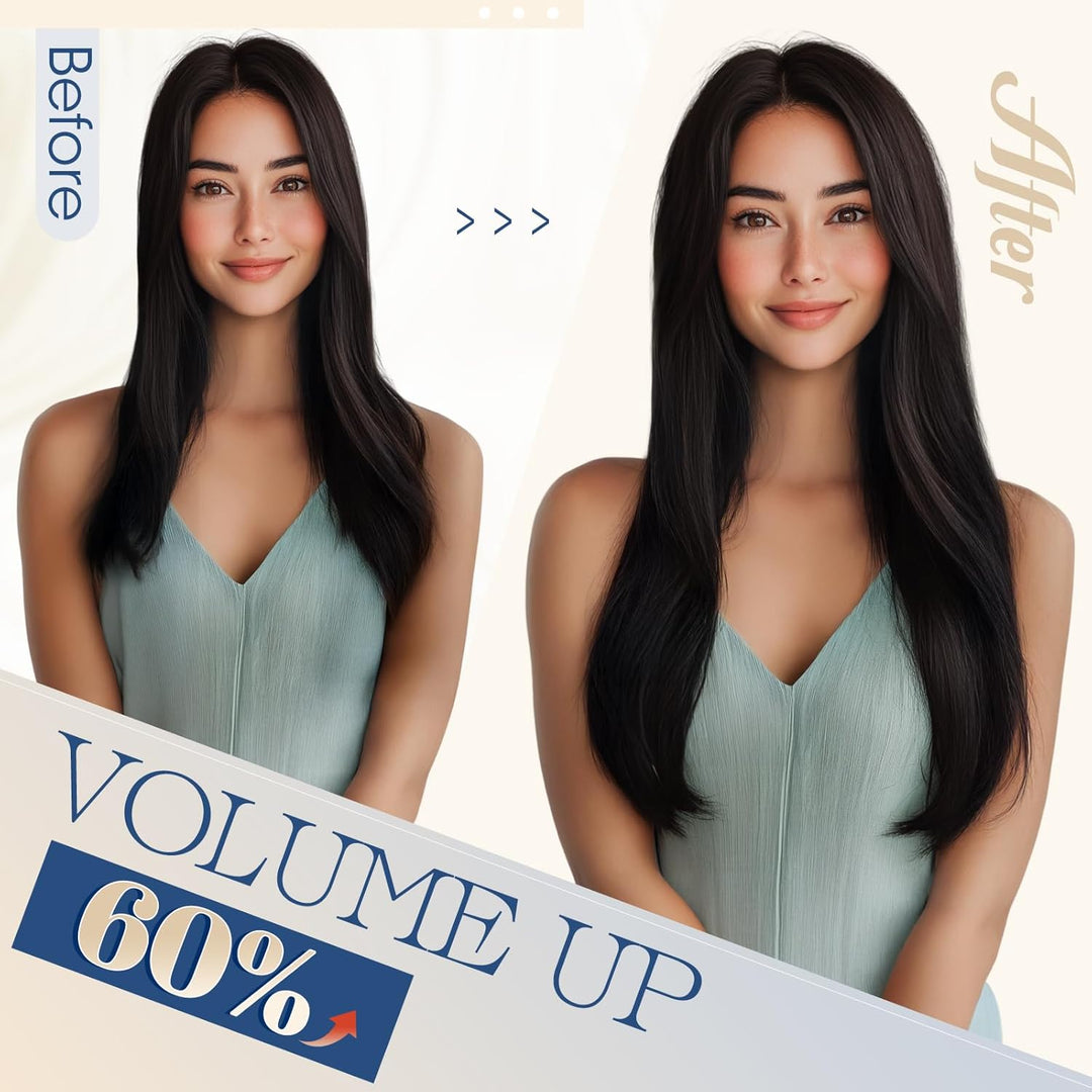 Elailite U-Tip Echthaar Bonding Extensions Keratin Haarverlängerung Haar für Mädchen 200 Strähnen 22