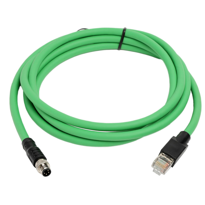 M8 4-position RJ45 Cat5e EtherCAT-Kabel für Beckhoff Aktuator-Sensor EtherNet Profinet Feldbus indus