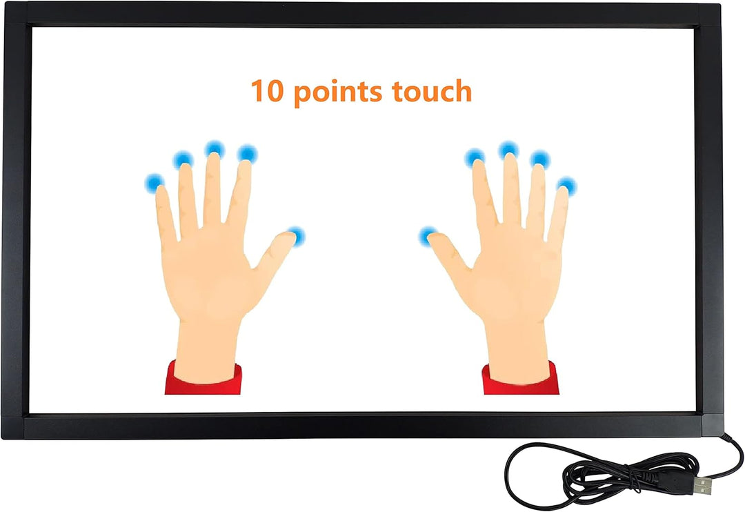 32 Zoll Infrarot-Touchscreen-Rahmen, IR-Touchscreen-Overlay, Touchscreen-Panel, Freier Treiber 32 in
